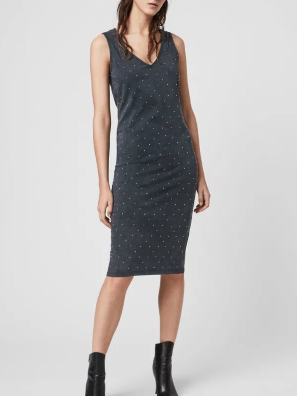 All Saints Leigh Stud Dress